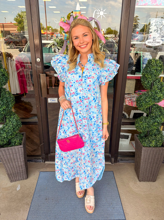 Ditsy Floral Maxi Dress