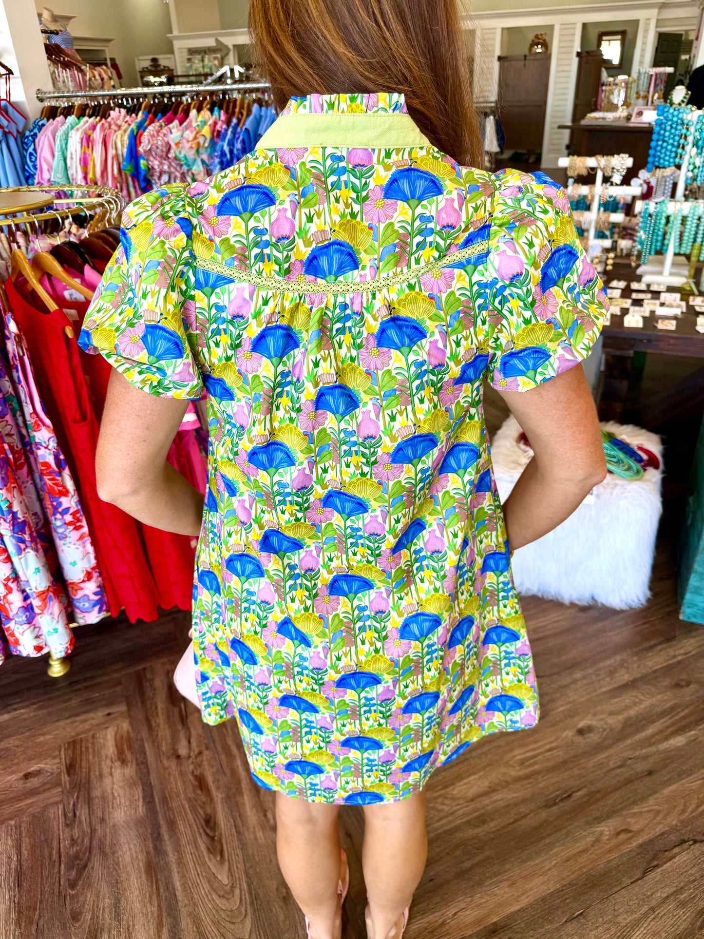Green Dandelion Dress