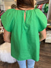 Emma Solid Top: K Green