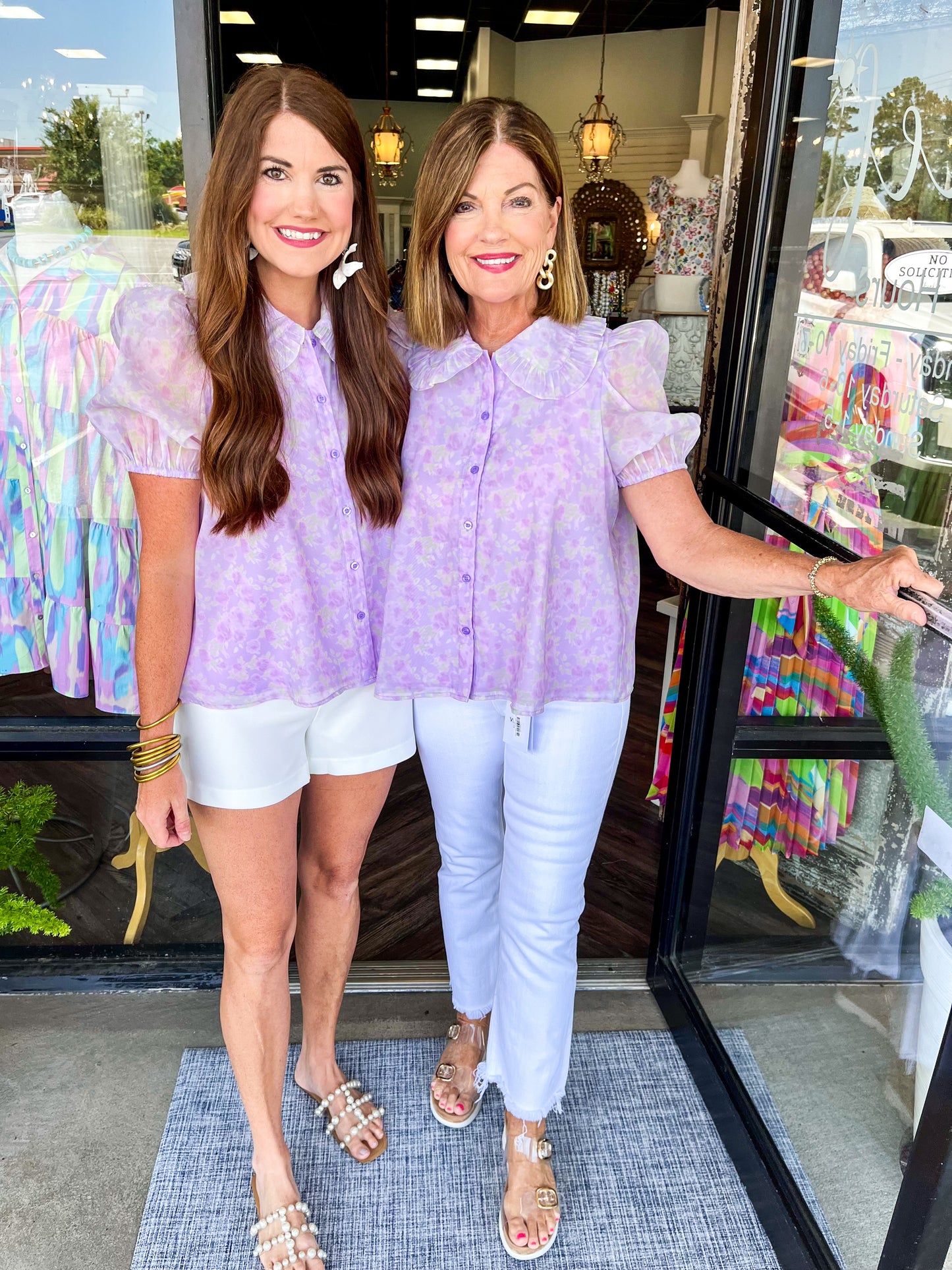 Lavender Blouse