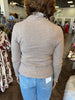 Mockneck Champagne Top
