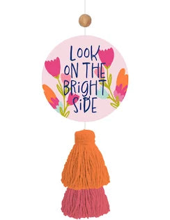 Mary Square Car Freshener: Bright Side