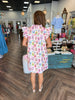 Postcard Floral Dress
