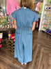 Sassy Denim Jumpsuit