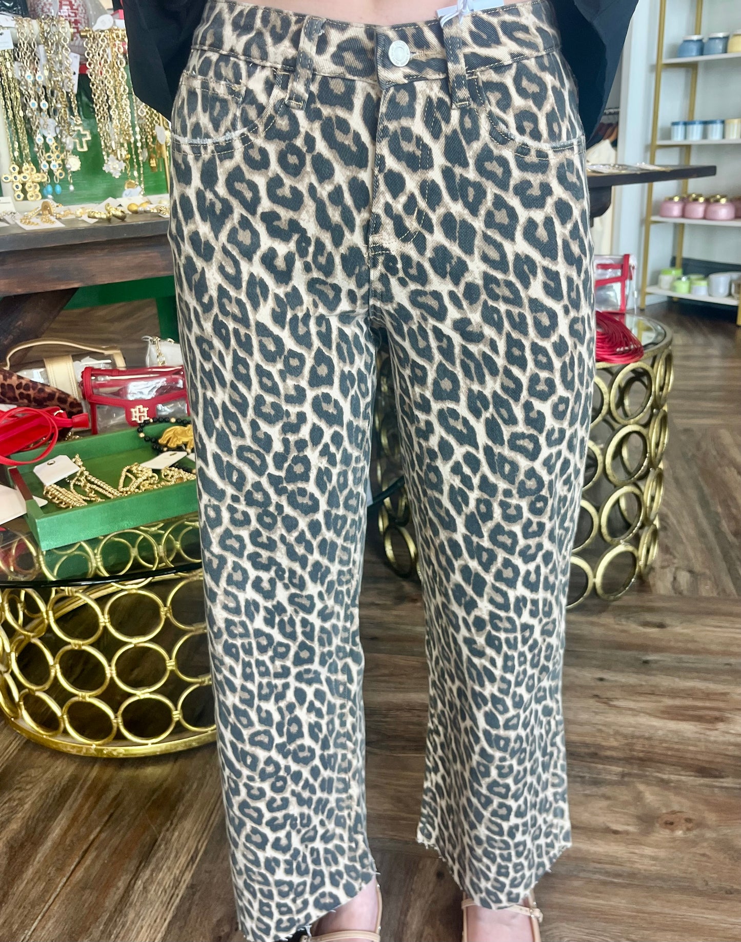 Vervet Jeans: Animal Print
