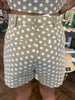 Scalloped Polka Dot Set