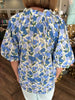 Belle of Summer Top: Blue