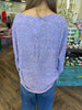 Regan Sweater: Purple