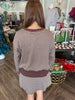 Brown Gingham Comfy Set