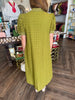 Martini Olive Eyelet Midi Dress