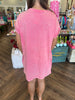 Mineral Tshirt Dress: Pink
