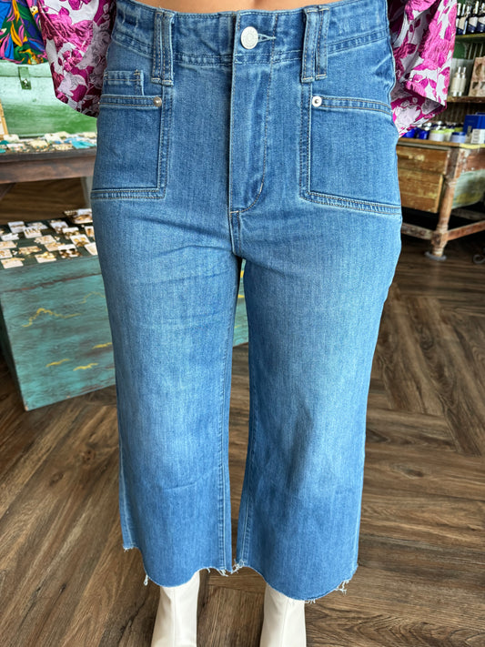 EE:Some Denim Straight Leg Jeans