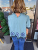 Lux Design Top: Periwrinkle