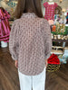 Timeless Dots Top: Brown