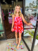 Bold Tropics Skort Romper