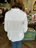 3/4 Tiered Top: White