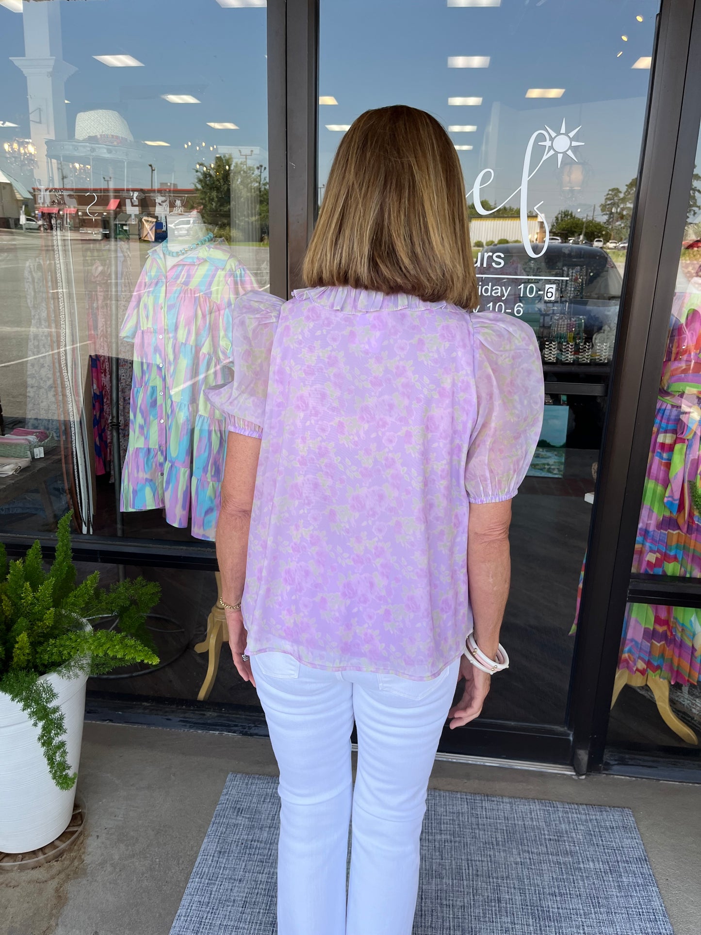 Lavender Blouse