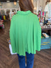 Beverly Button Top: Lime