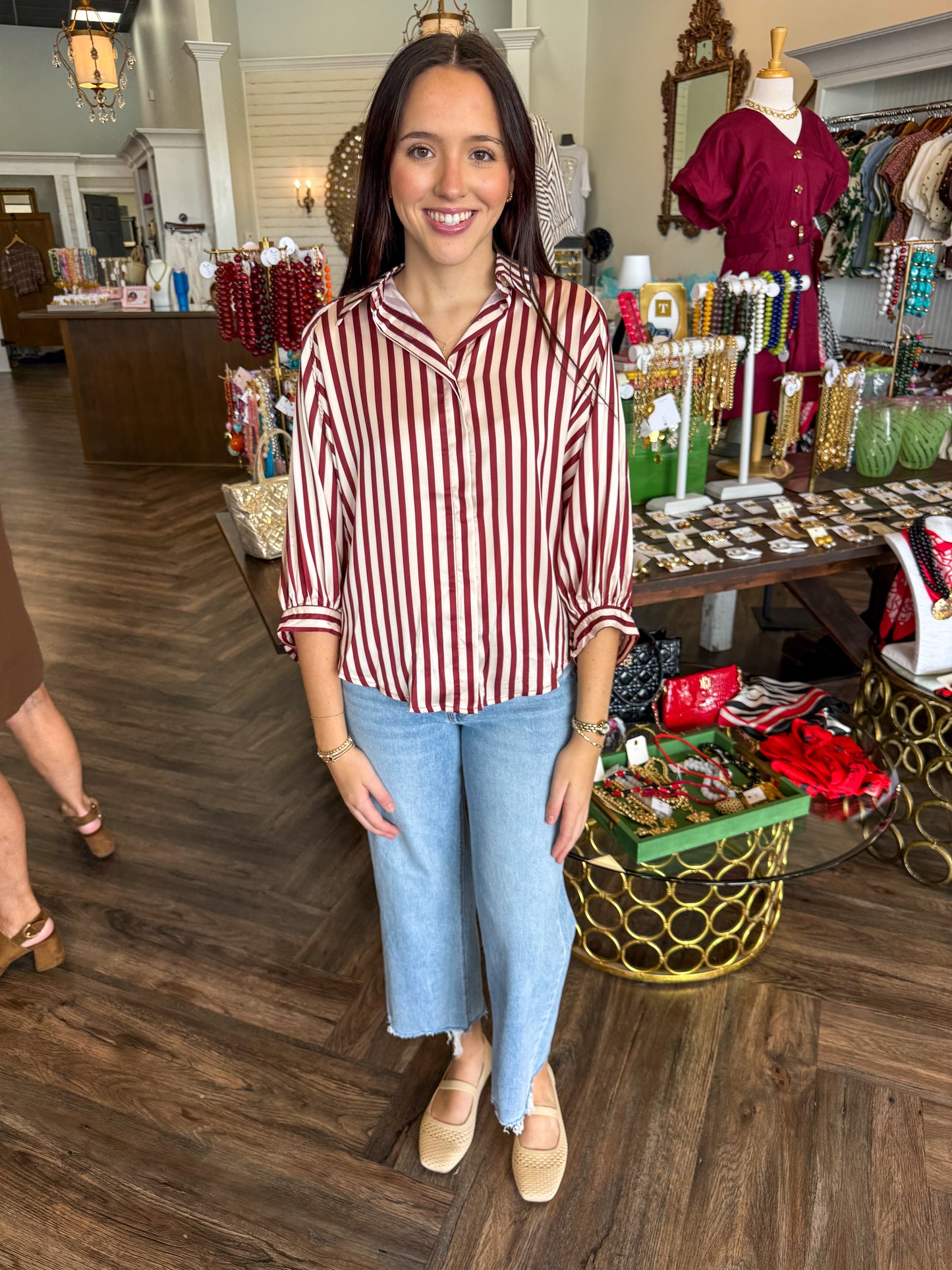 Merlot Moment Silk Top