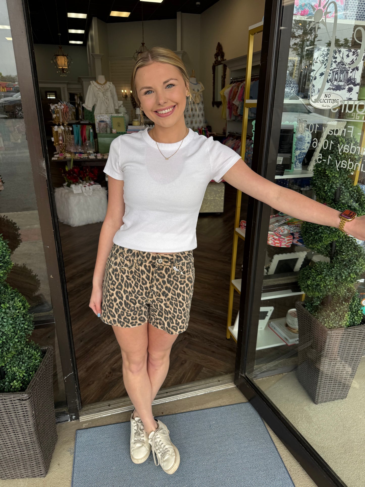 Vervet Leopard Shorts