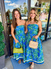 Strapless Palm Springs Midi Dress