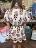 Fall Poppy Tie Dress