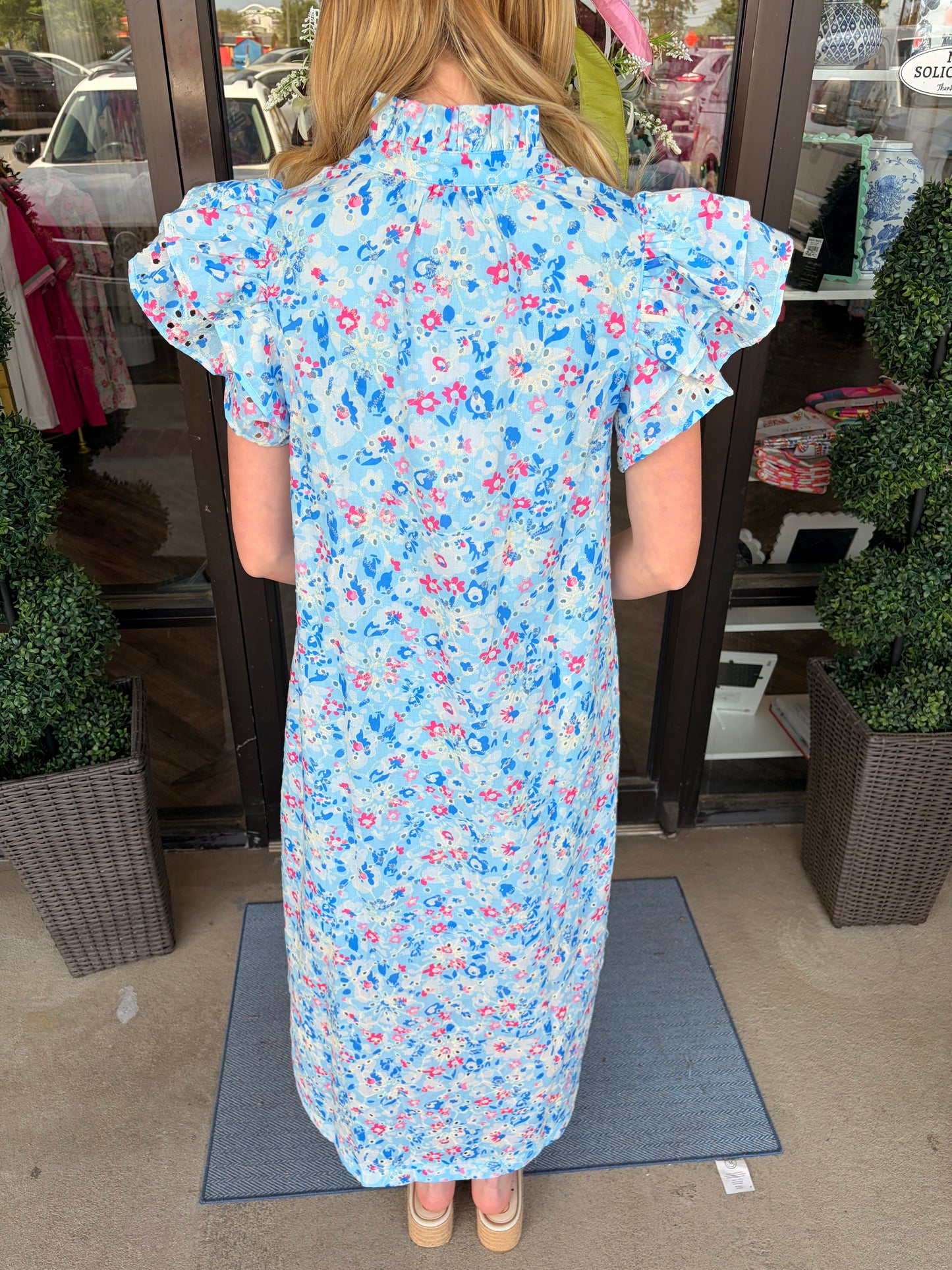 Ditsy Floral Maxi Dress