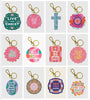 Mary Square Acrylic Keychains