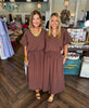 Mocha Brown Skirt Set