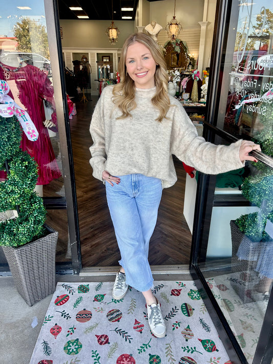 Ryleigh Sweater: Natural