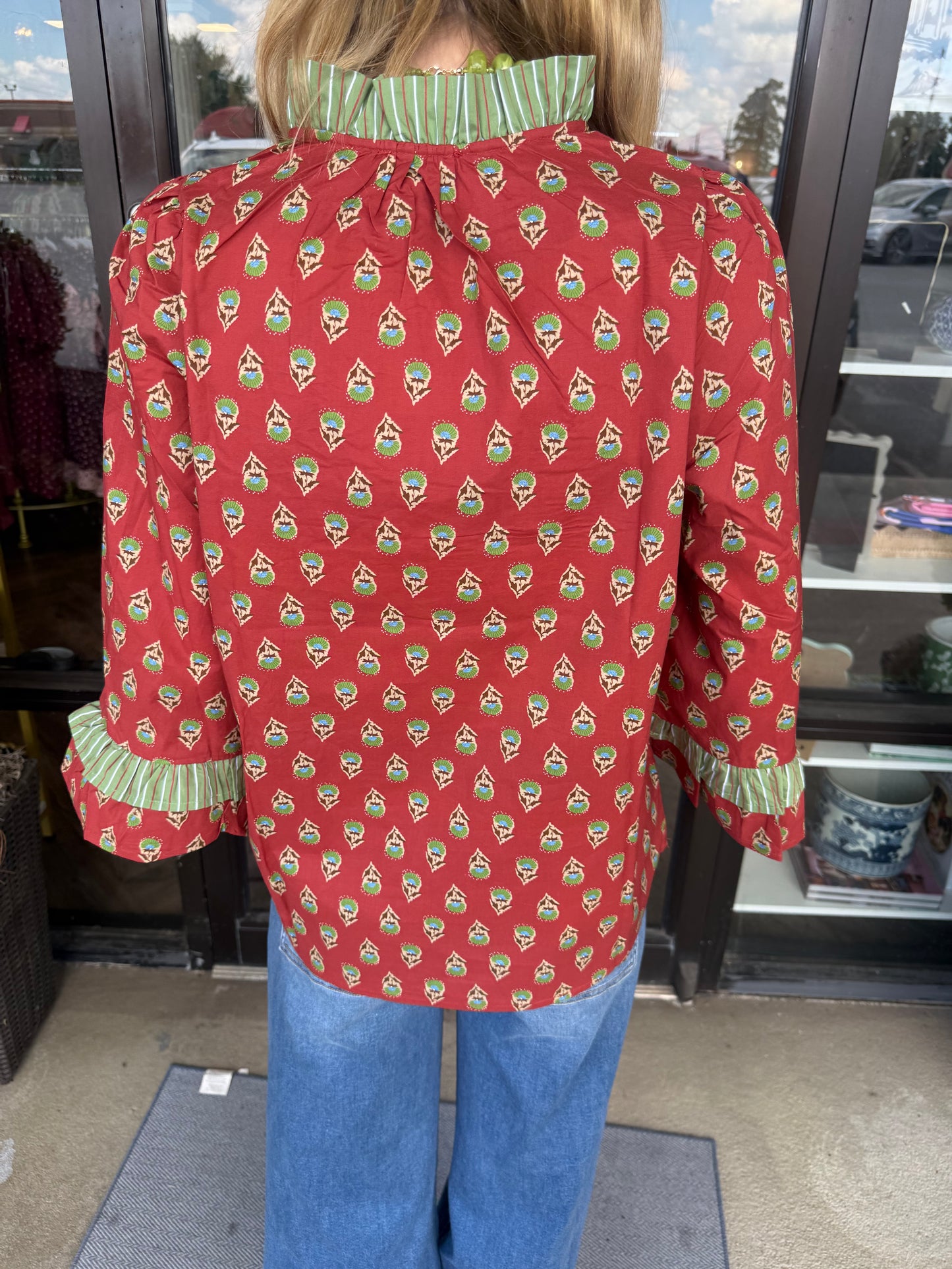 Burnt Spice Rust Top