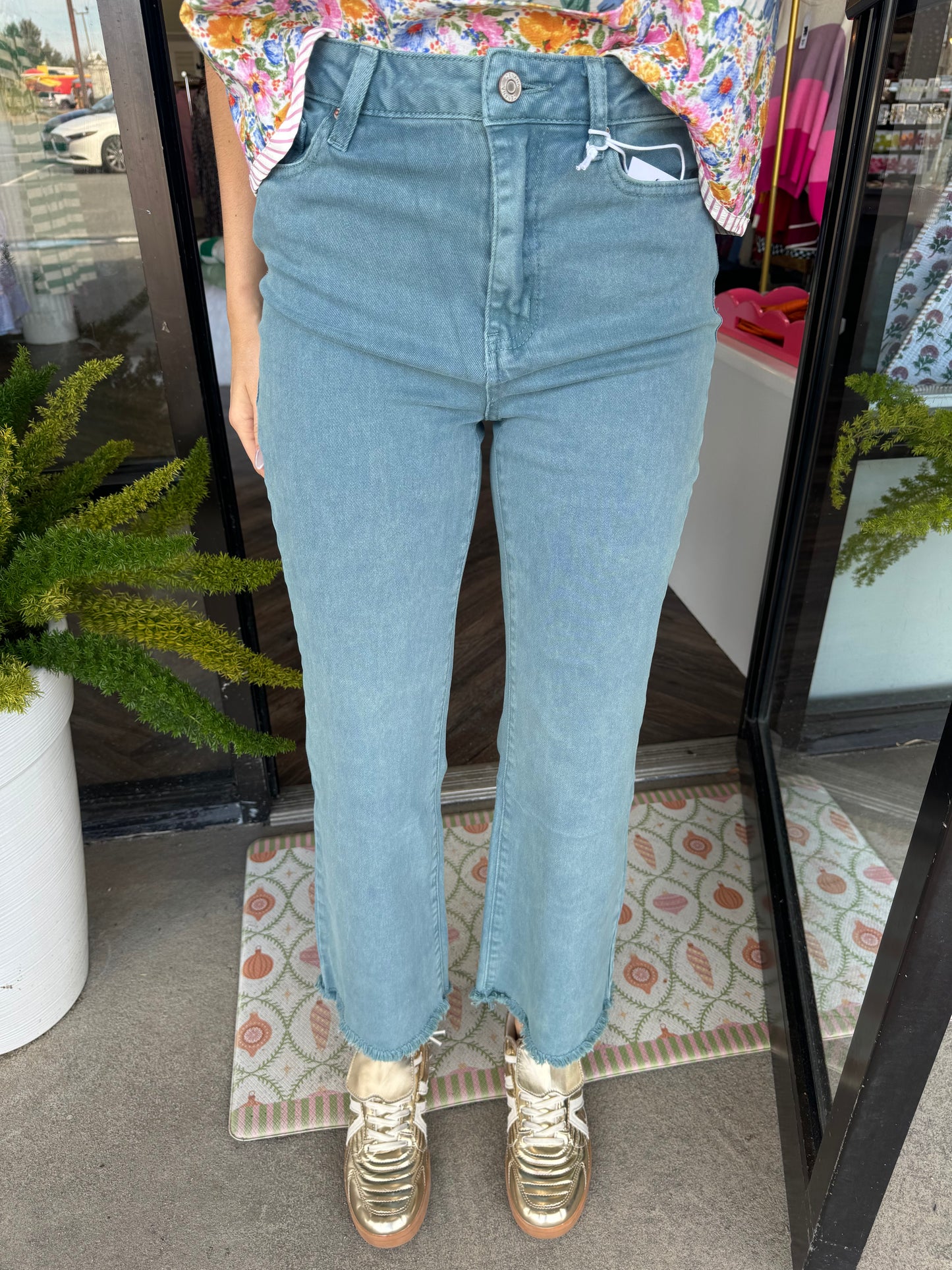 Zenana Jeans: Teal