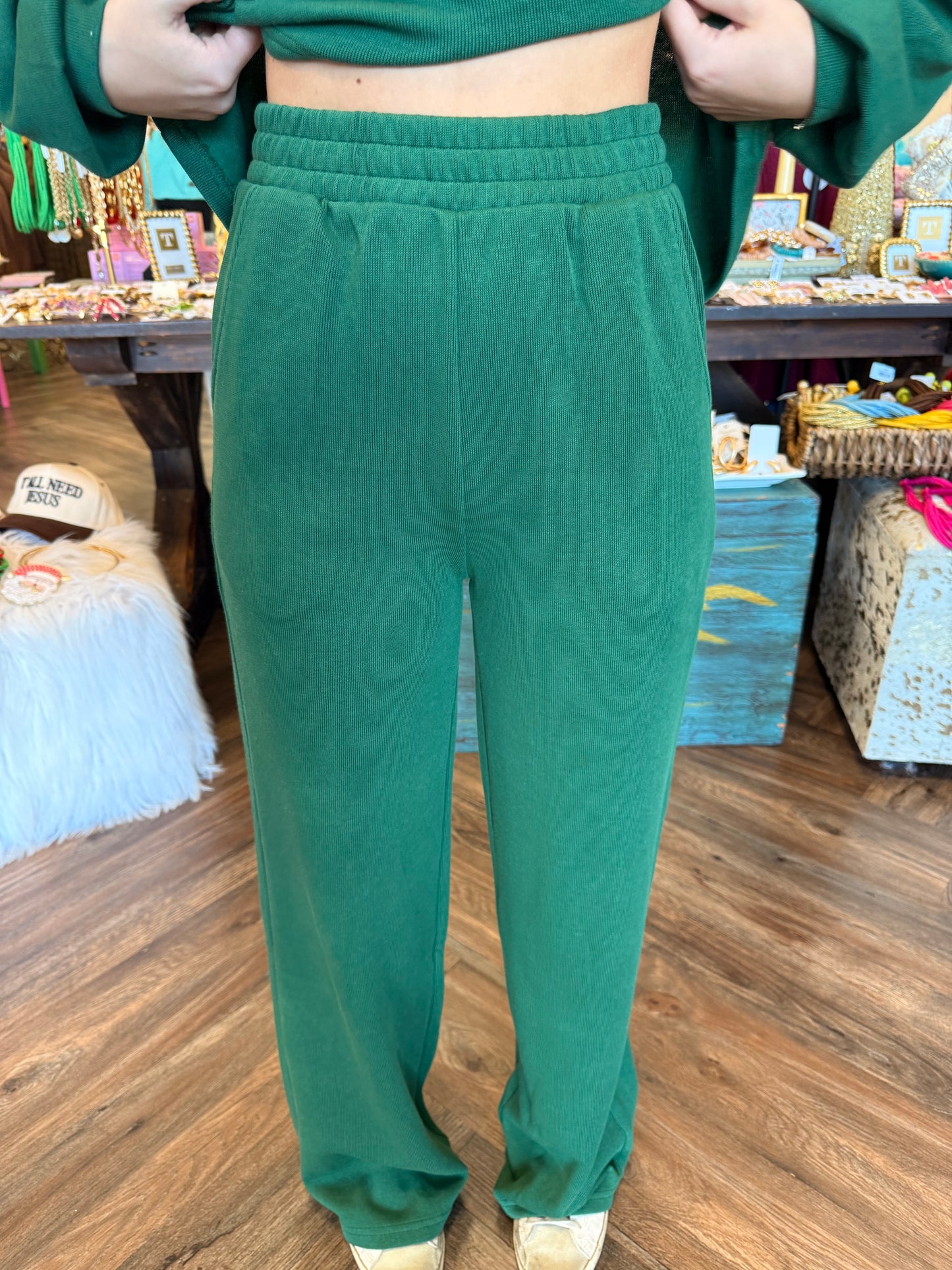 French Rib Set: Dk Green