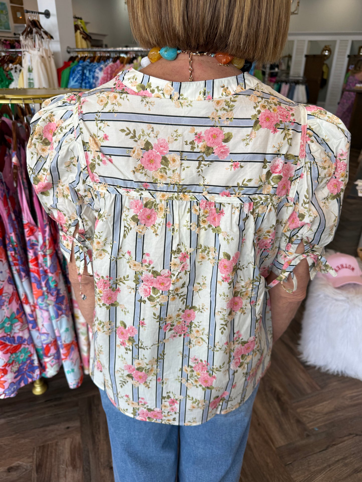 Vintage Floral Top