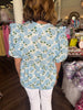 Hydrangea Top: Blue