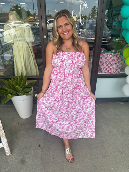 Dreamy Toile Set: Pink