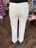 Vervet Front Pocket Jeans: Natural