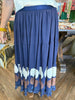 Midnight Dotti Midi Skirt