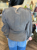Textured Mocha Top