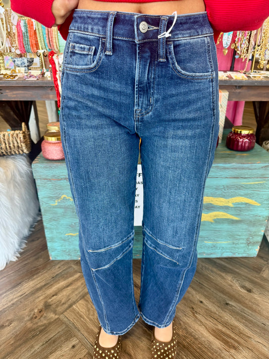 Flying Monkey Barrel Dark Jeans