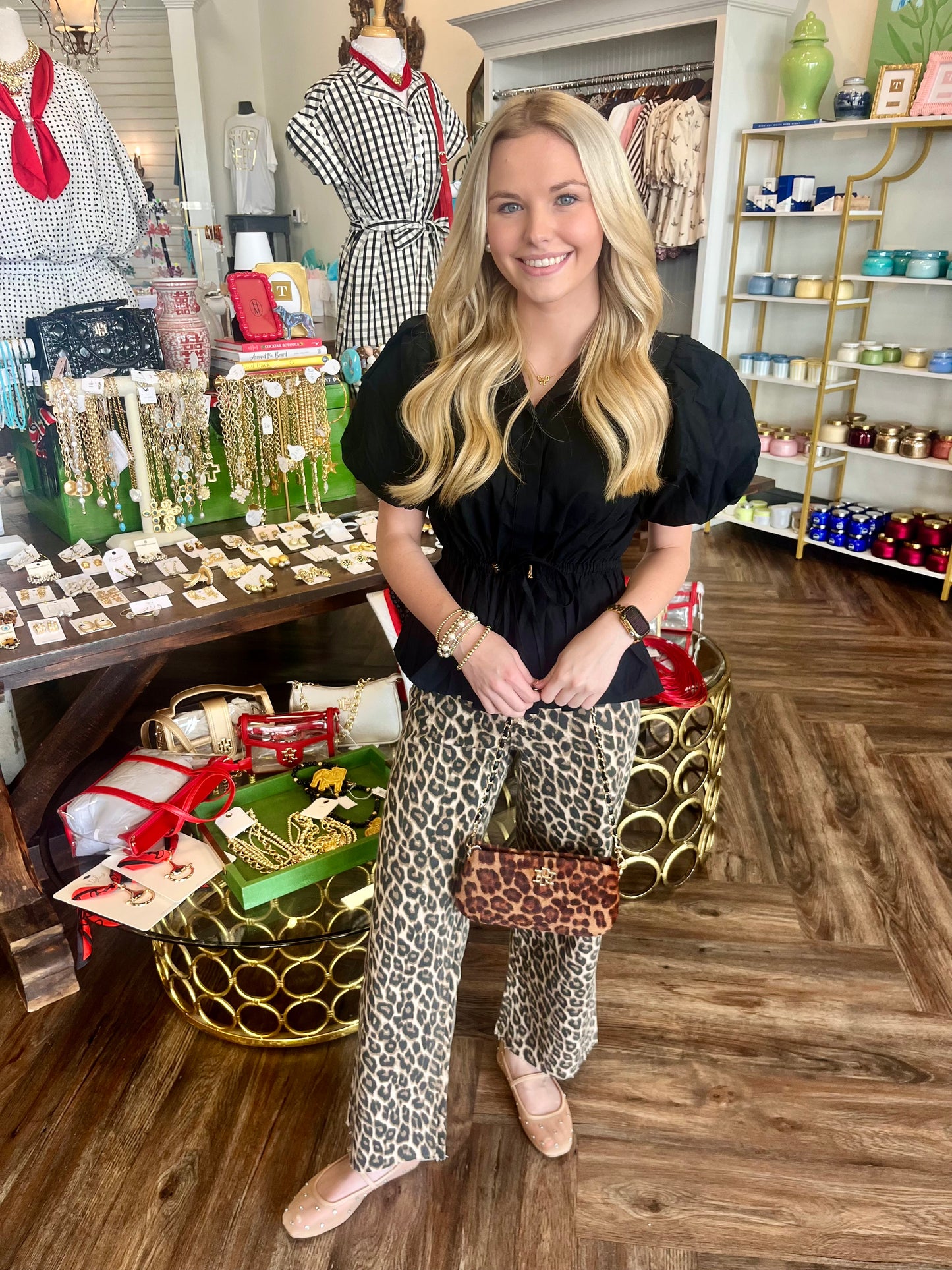 Vervet Jeans: Animal Print
