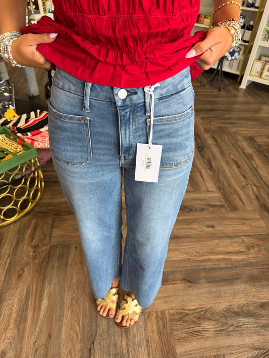 Vervet High Rise Jeans: Serene Promise