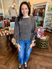 Textured Mocha Top