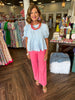 Comfy Pocket Pants: Candy Pink