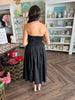 Uptown Strapless Midi Dress