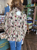 Mystic Night Design Top: Wine