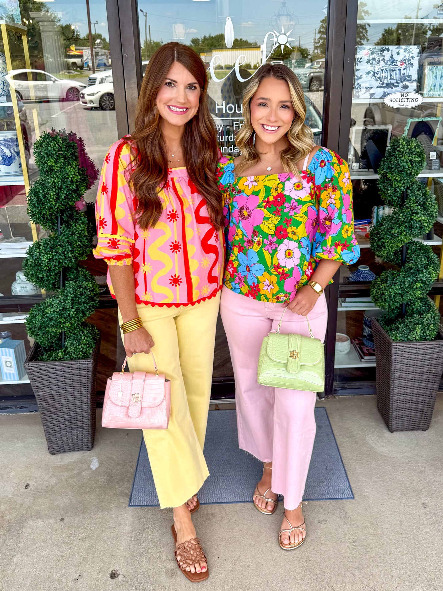 Fancy Funky Floral Top