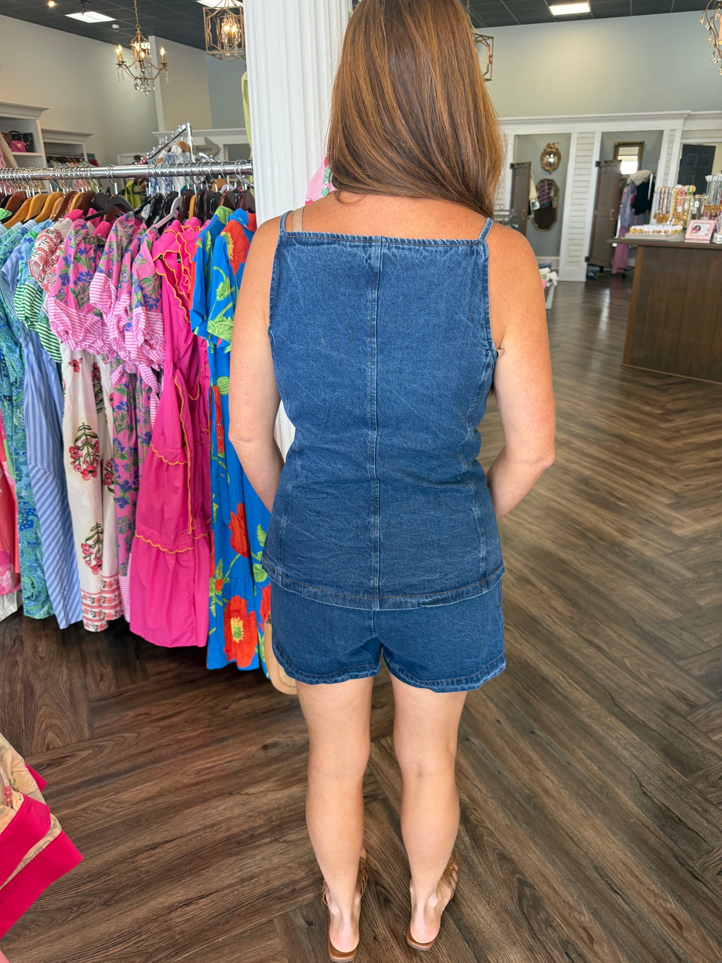 Horse Bit Denim Set