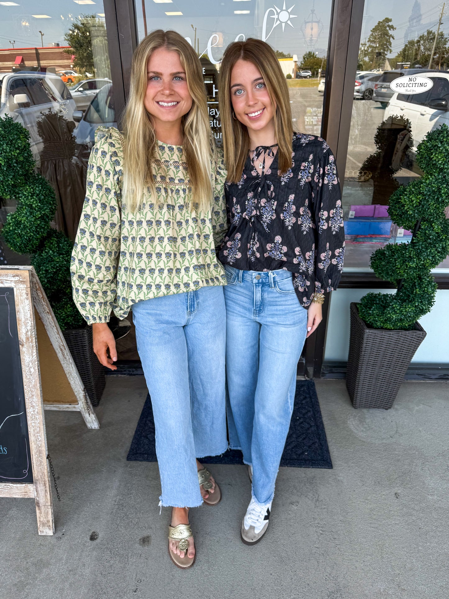 Black Mix Blouse