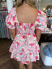 Hawaiian Flower Dress